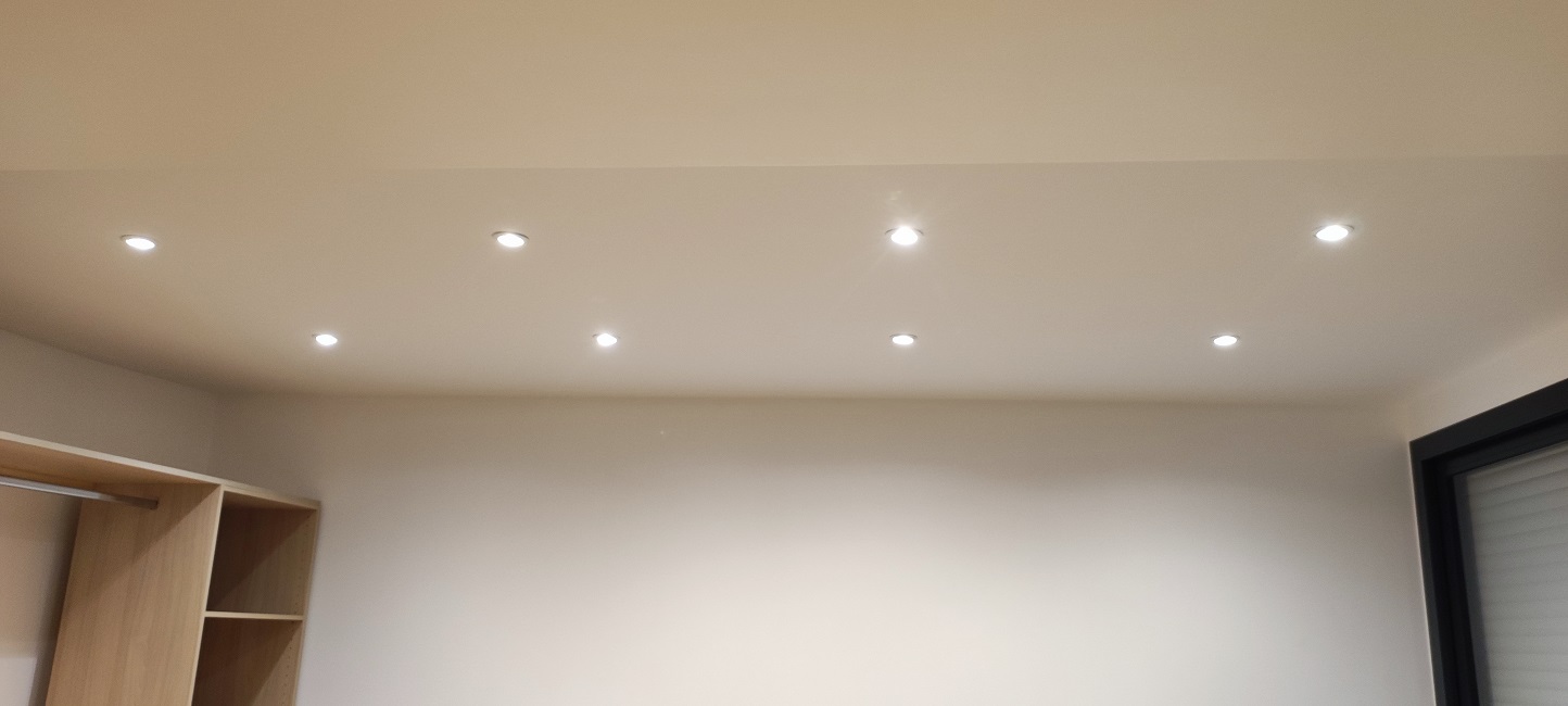 Pose de spots LED encastrés à Hendaye